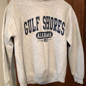 Medium Grey Gulf Shores Sweatshirt
